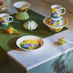 Moomin Arabia Hemulen skål gul 15 cm