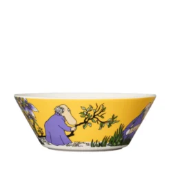 Moomin Arabia Hemulen skål gul 15 cm