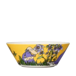 Moomin Arabia Hemulen skål gul 15 cm