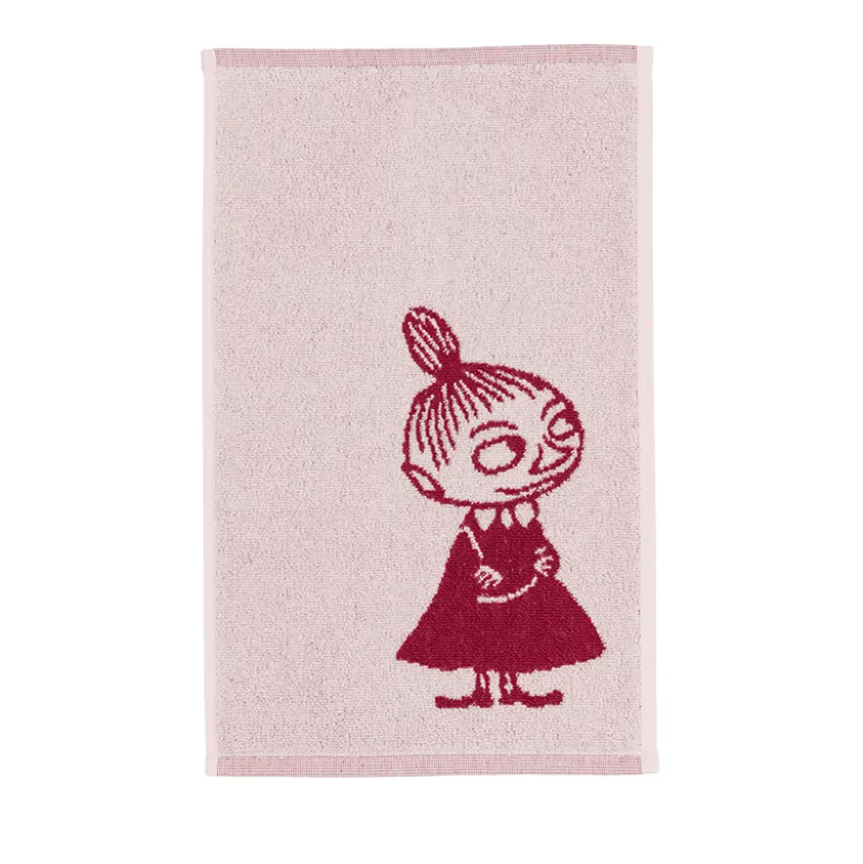 Moomin Arabia håndklæde Lille My 30x50 cm rosa