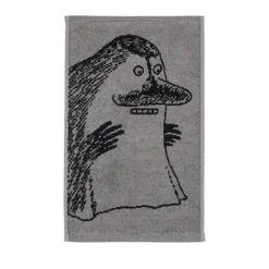 Moomin Arabia håndklæde Mummifar 30x50 cm grå