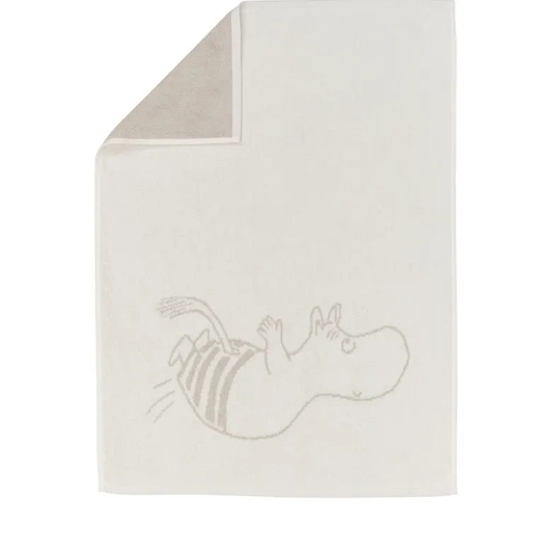 Moomin Arabia håndklæde Mummitrold 50x70 cm grå