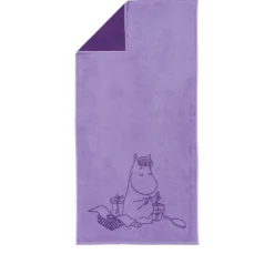 Moomin Arabia håndklæde Snorkfrøken 70x140 cm lilla
