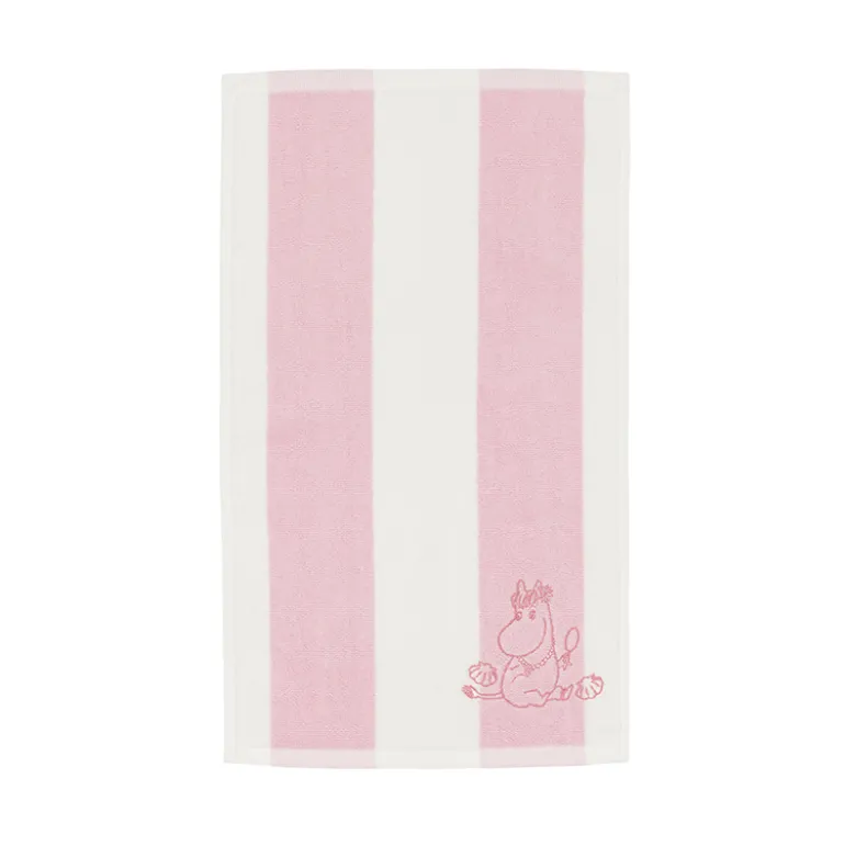 Moomin Arabia håndklæde Snorkfrøken 30x50 cm lyserød