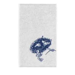 Moomin Arabia håndklæde Stinky 30x50 cm lysegrå