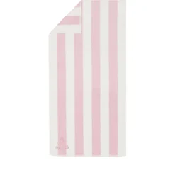 Moomin Arabia håndklæde 70x140 cm rosa muslinger stribet