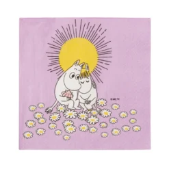 Moomin Arabia Kærester servietter 20 stk. 16,5x16,5 cm
