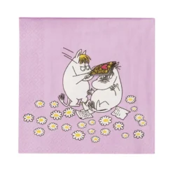 Moomin Arabia Kærester servietter 20 stk. 16,5x16,5 cm