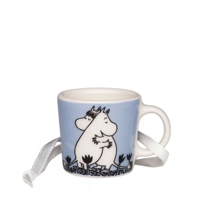 Moomin Arabia Kærlighed lyseblå minikrus