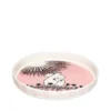 Moomin Arabia Kærlighed 30 års jubilæums fad lyserød Ø 28 cm