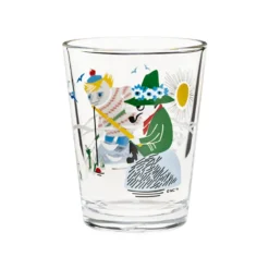 Moomin Arabia Mumi drikkeglas multifarvet 22 cl