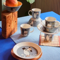 Moomin Arabia Mumifar skål grå 15 cm
