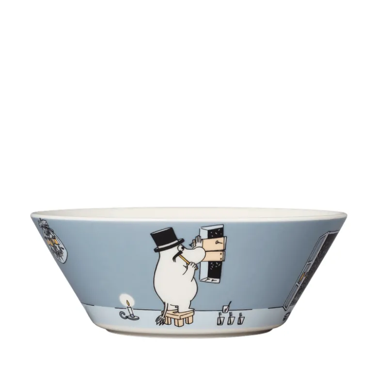 Moomin Arabia Mumifar skål grå 15 cm