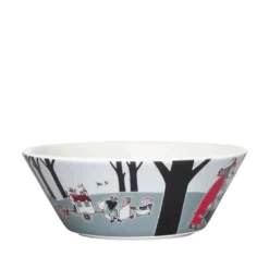Moomin Arabia Mumi Flytter skål multifarvet 15 cm