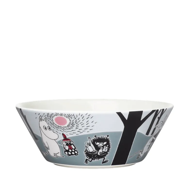 Moomin Arabia Mumi Flytter skål multifarvet 15 cm