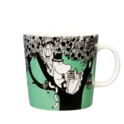 Moomin Arabia Mumi krus grøn 40 cl
