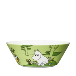 Moomin Arabia Mumitrold skål grøn 15 cm