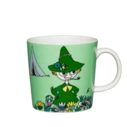Moomin Arabia Mumrikken krus olivengrøn 30 cl