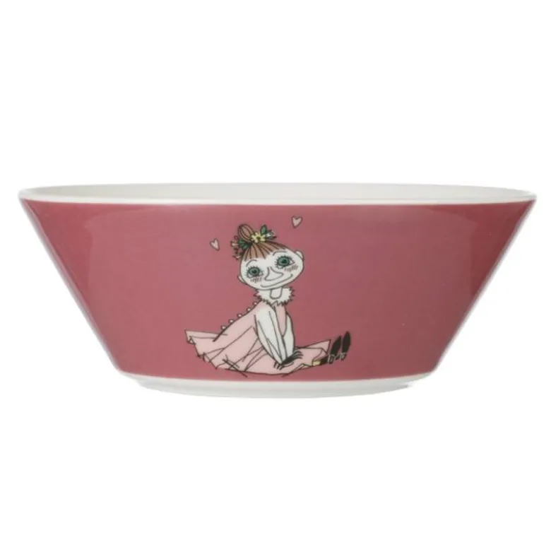 Moomin Arabia Mymlen skål rosa 15 cm