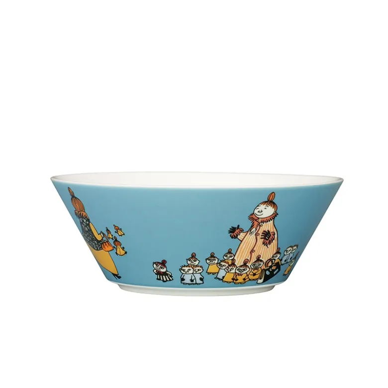 Moomin Arabia Mymlens Mor skål blå 15 cm