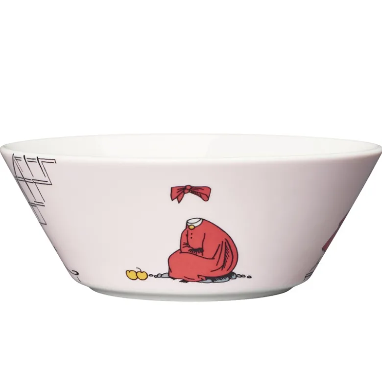 Moomin Arabia Ninni skål rosa 15 cm