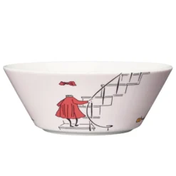 Moomin Arabia Ninni skål rosa 15 cm