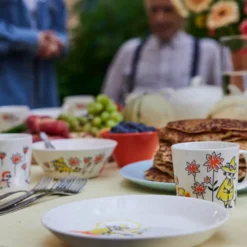 Moomin Arabia Og Rødekors Mumrikken skål multifarvet Ø 15 cm