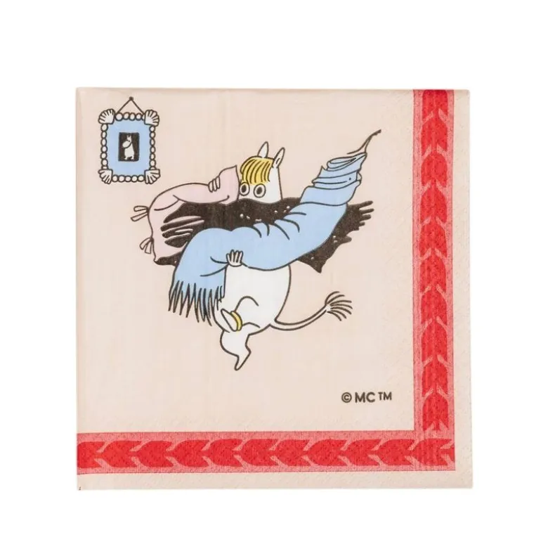 Moomin Arabia pakke med papirserviet 33 cm