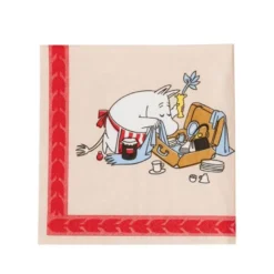 Moomin Arabia pakke med papirserviet 33 cm