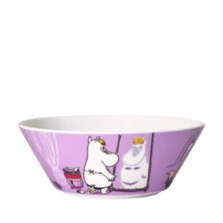 Moomin Arabia skål lilla 15 cm