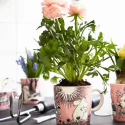 Moomin Arabia skål rosa 15 cm