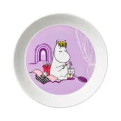 Moomin Arabia Snorkfrøken tallerken lilla 19 cm
