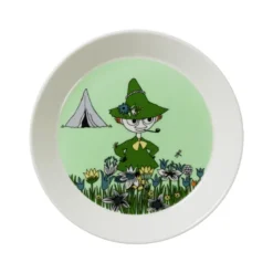 Moomin Arabia tallerken Lille My grøn 19 cm
