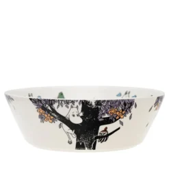 Moomin Arabia Venner for evigt serveringsskål Ø 23 cm