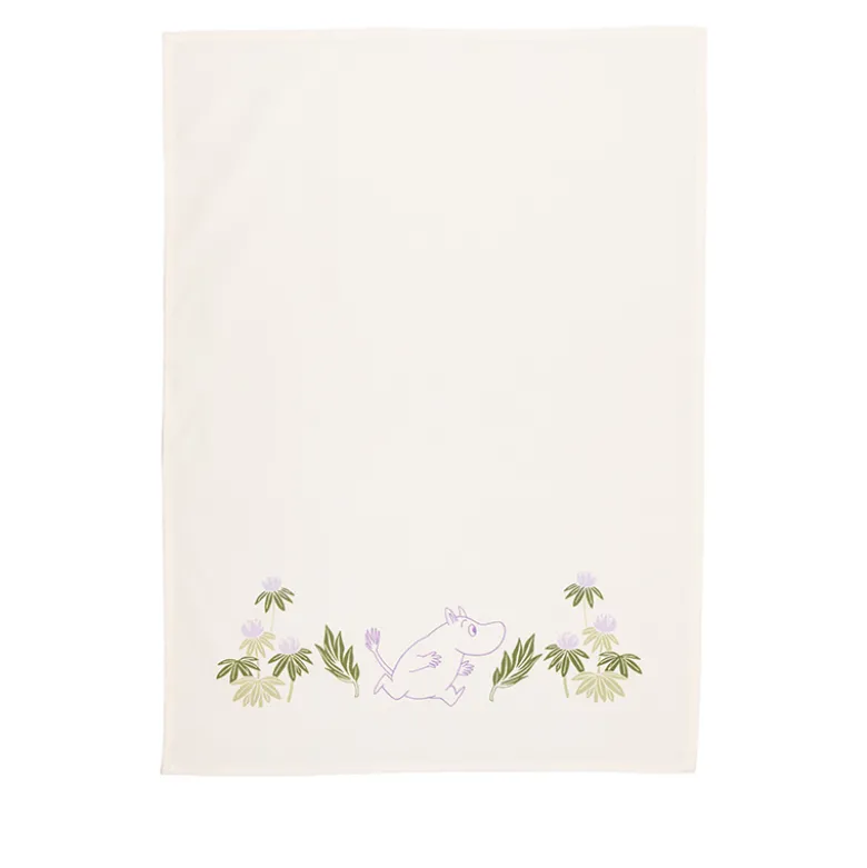 Moomin Arabia viskestykker lilla 50x70 cm 2 stk.