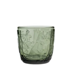 Moomin Iittala drikkeglas pine green 28 cl 2 stk.