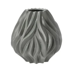Morsø Flame vase grå 19 cm