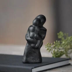 Morsø skulptur støbejern "En mors kærlighed er for evigt" 1 barn
