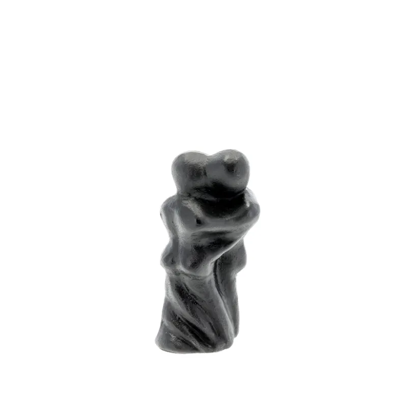 Morsø skulptur støbejern "Et kram fra mig til dig" 13 cm