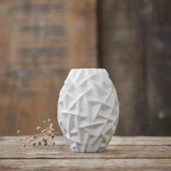 Morsø Willow vase hvid H 16 cm