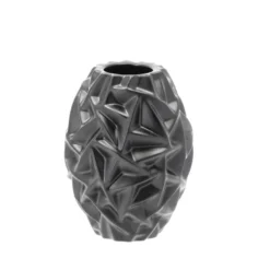 Morsø Willow vase sort H 16 cm