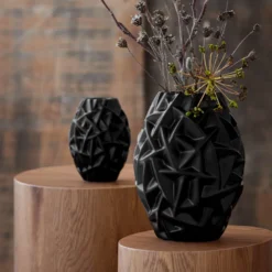 Morsø Willow vase sort H 26 cm