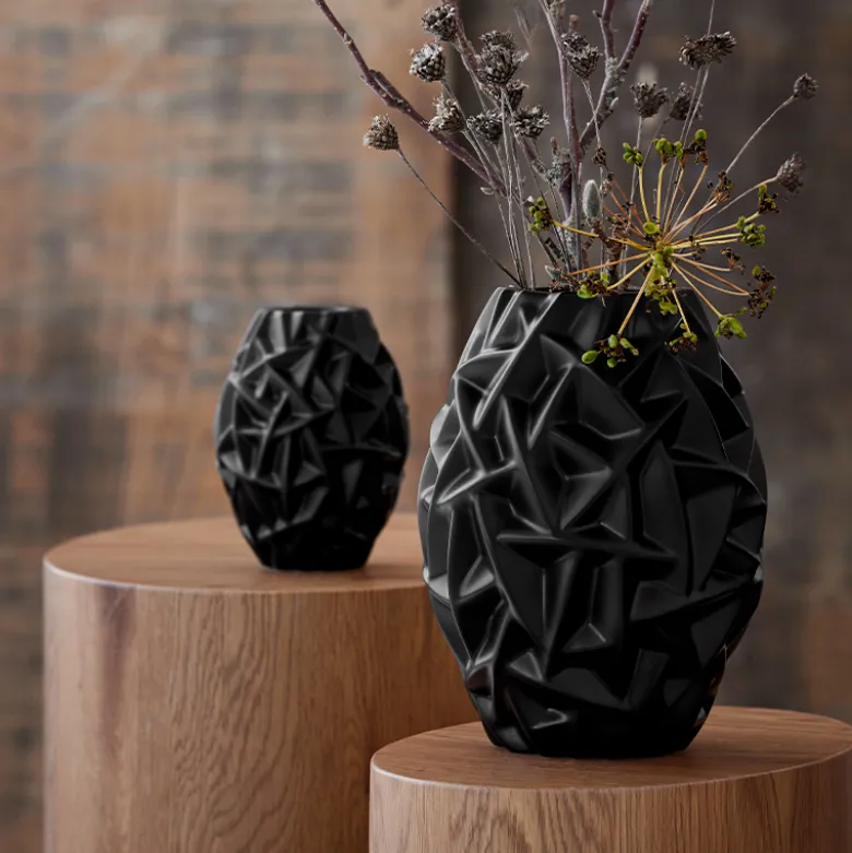 Morsø Willow vase sort H 26 cm