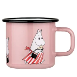 Mumi by Muurla mumi mor emaljekrus pink 37 cl
