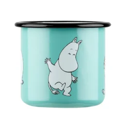 Mumi by Muurla mumitrolden emaljekrus mint 37 cl