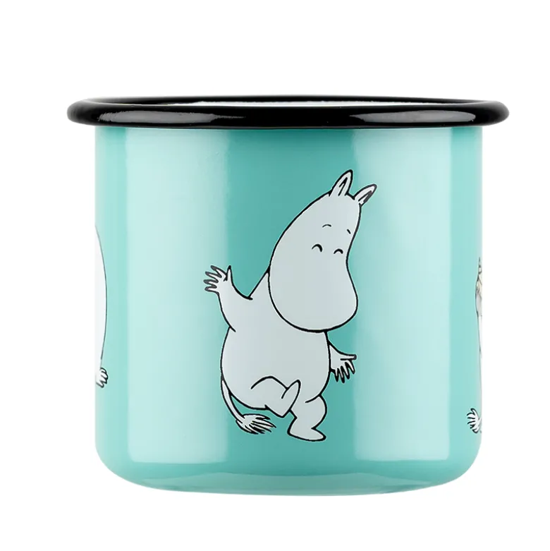 Mumi by Muurla mumitrolden emaljekrus mint 37 cl