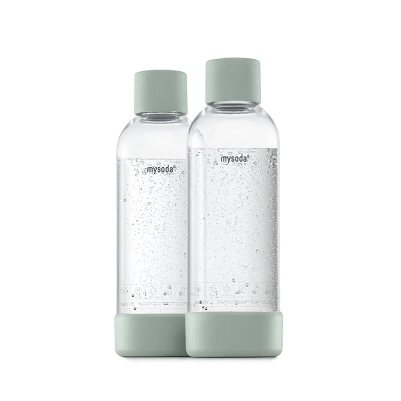 MySoda Woody flaske dueblå 2 stk 1 liter