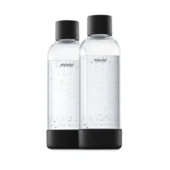 MySoda Woody flaske sort 2 stk. 1 liter
