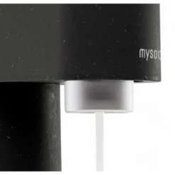 MySoda Woody sodavandsmaskine sort inkl. flaske + kulsyrepatron