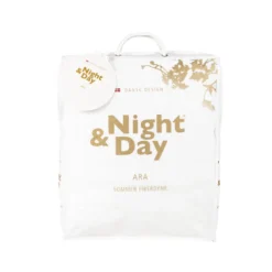 Night & Day Ara fiberdyne sommerdyne hvid 140x200 cm